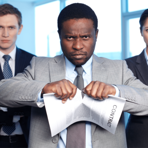 Por quais razões acontece uma rescisão de franquia?